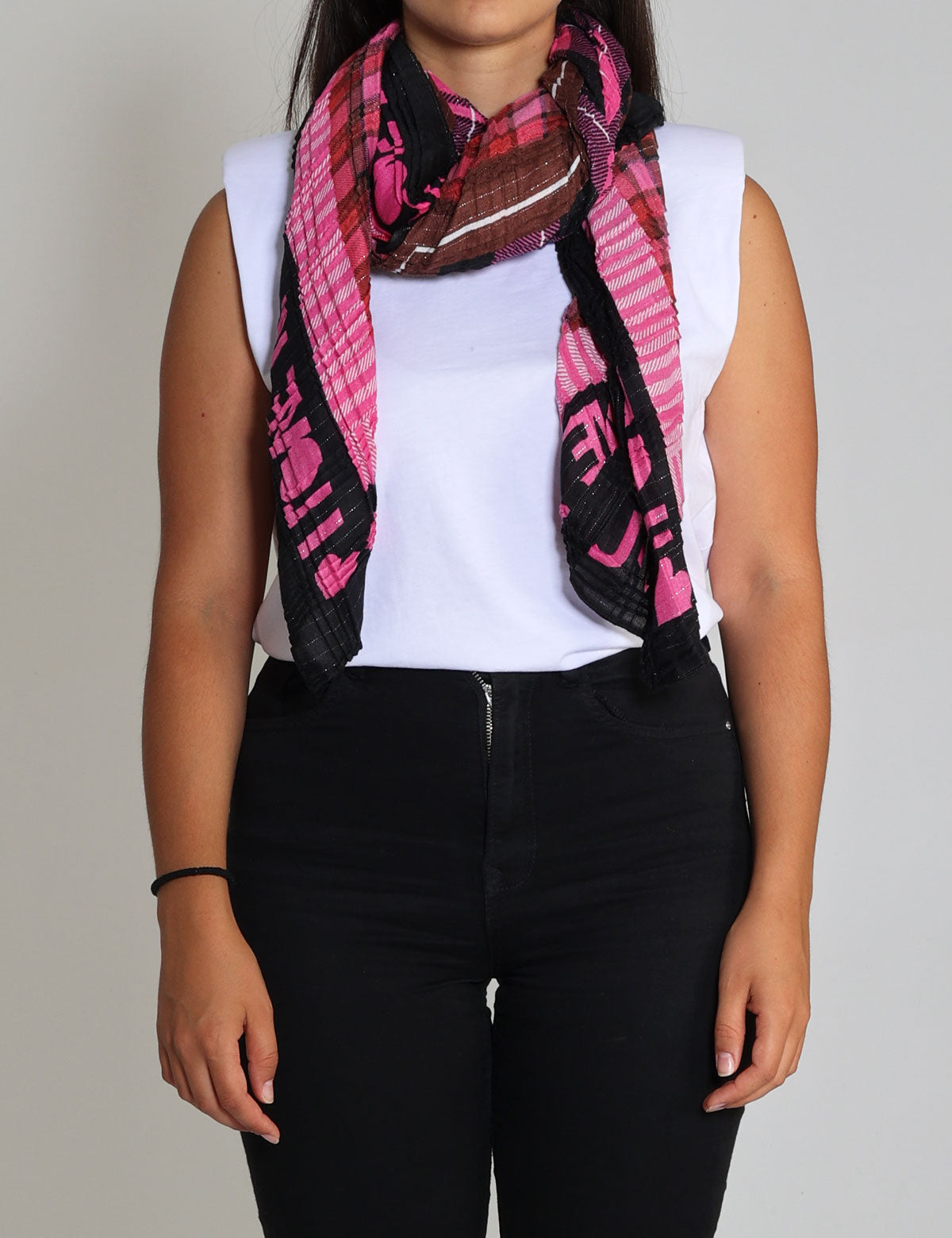 Foulard Liu jo in plissé