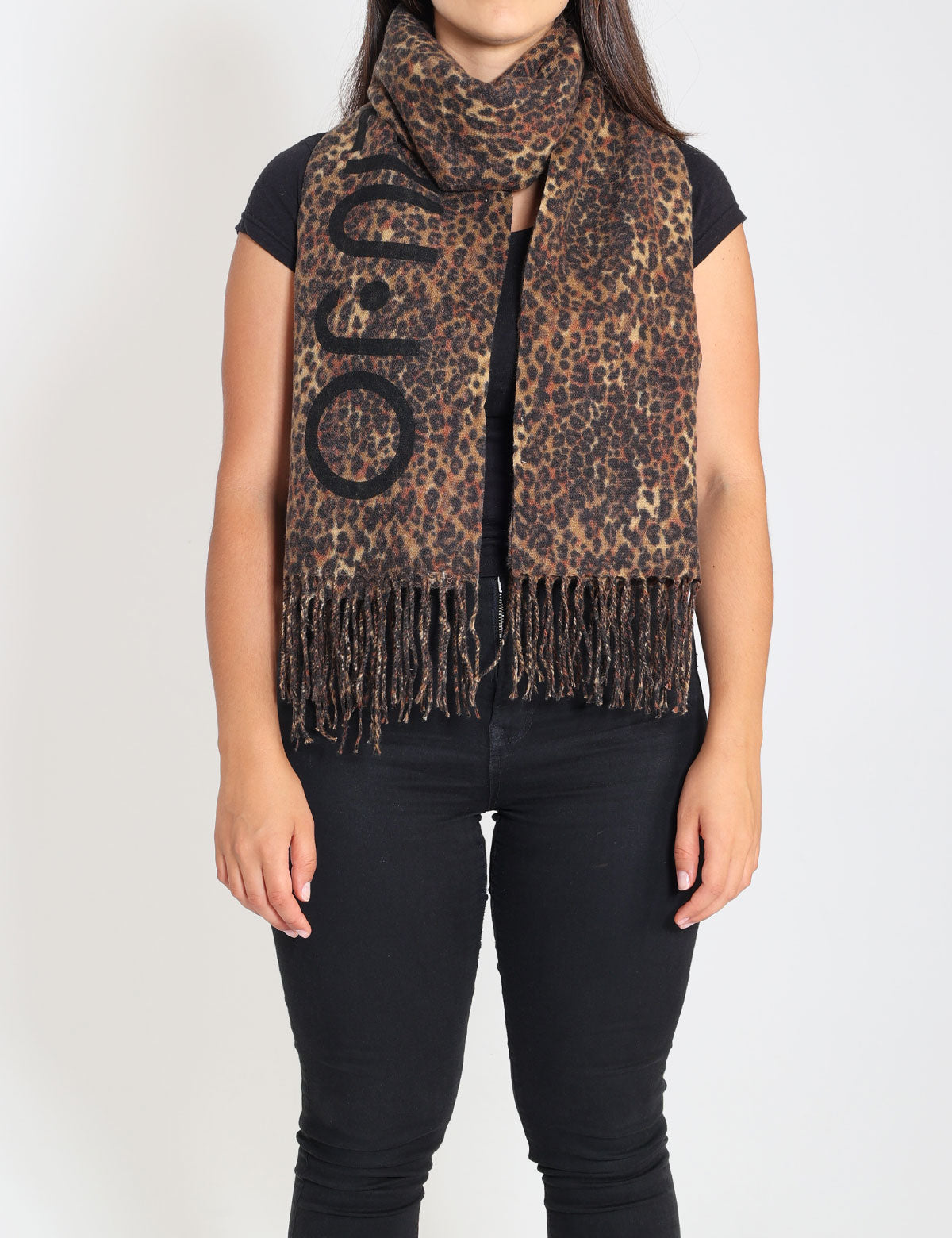 Liu jo scarf with fringes