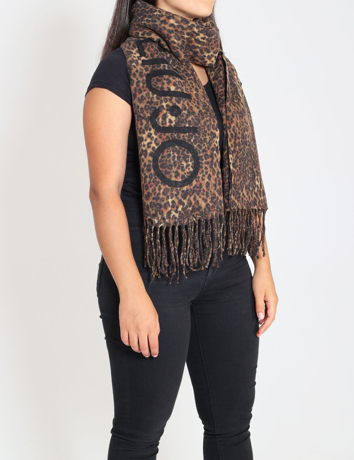 Liu jo scarf with fringes