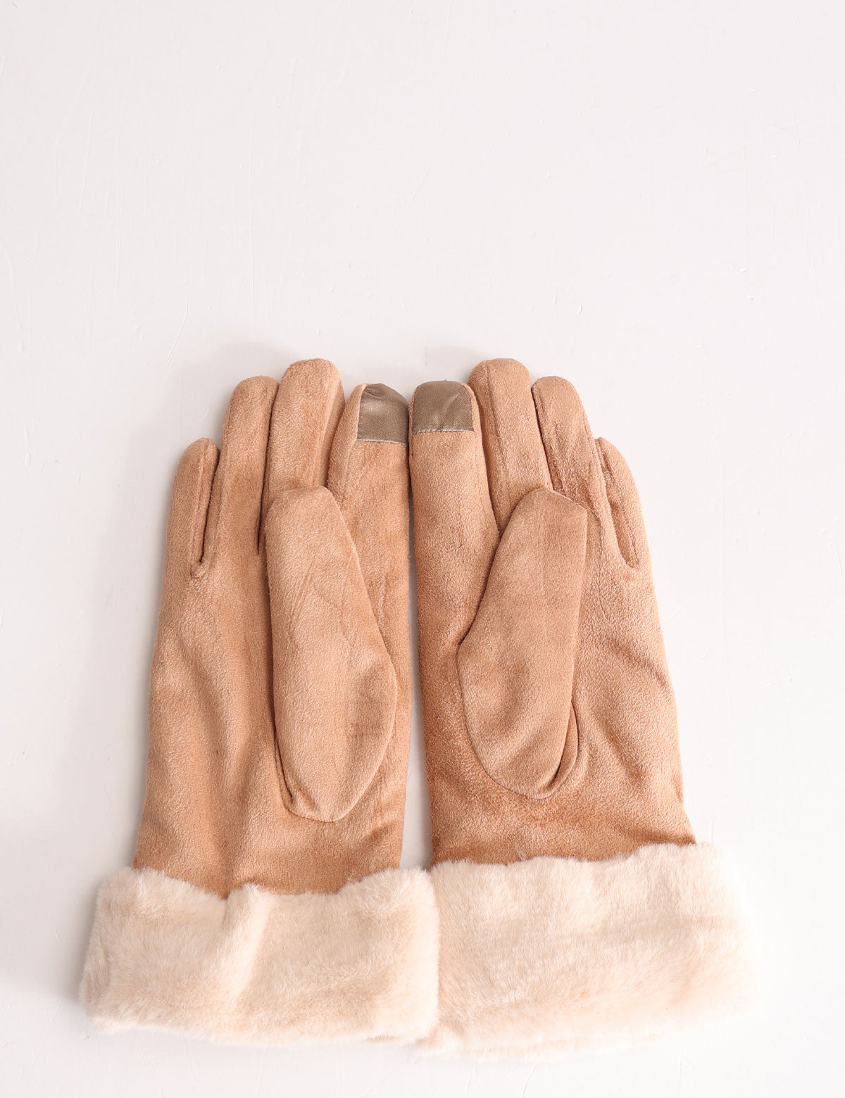 Liu jo suede effect gloves