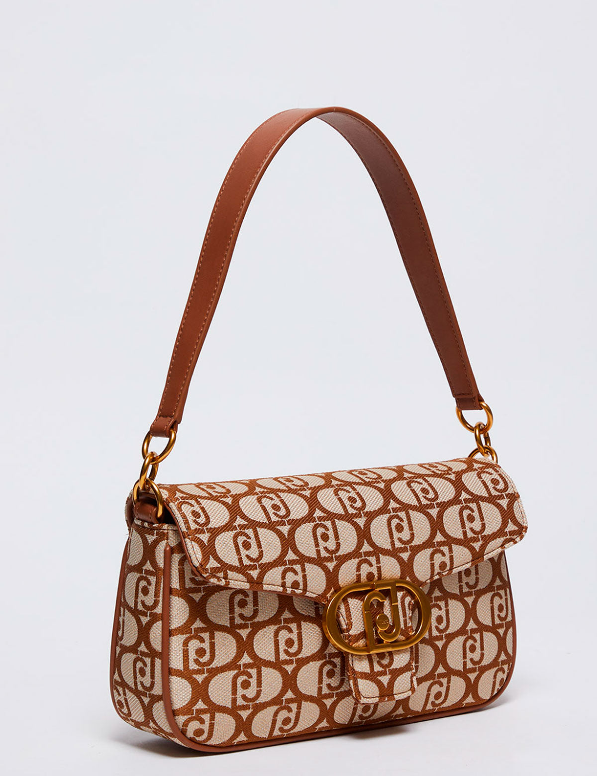 Liu Jo jacquard shoulder bag with shoulder strap