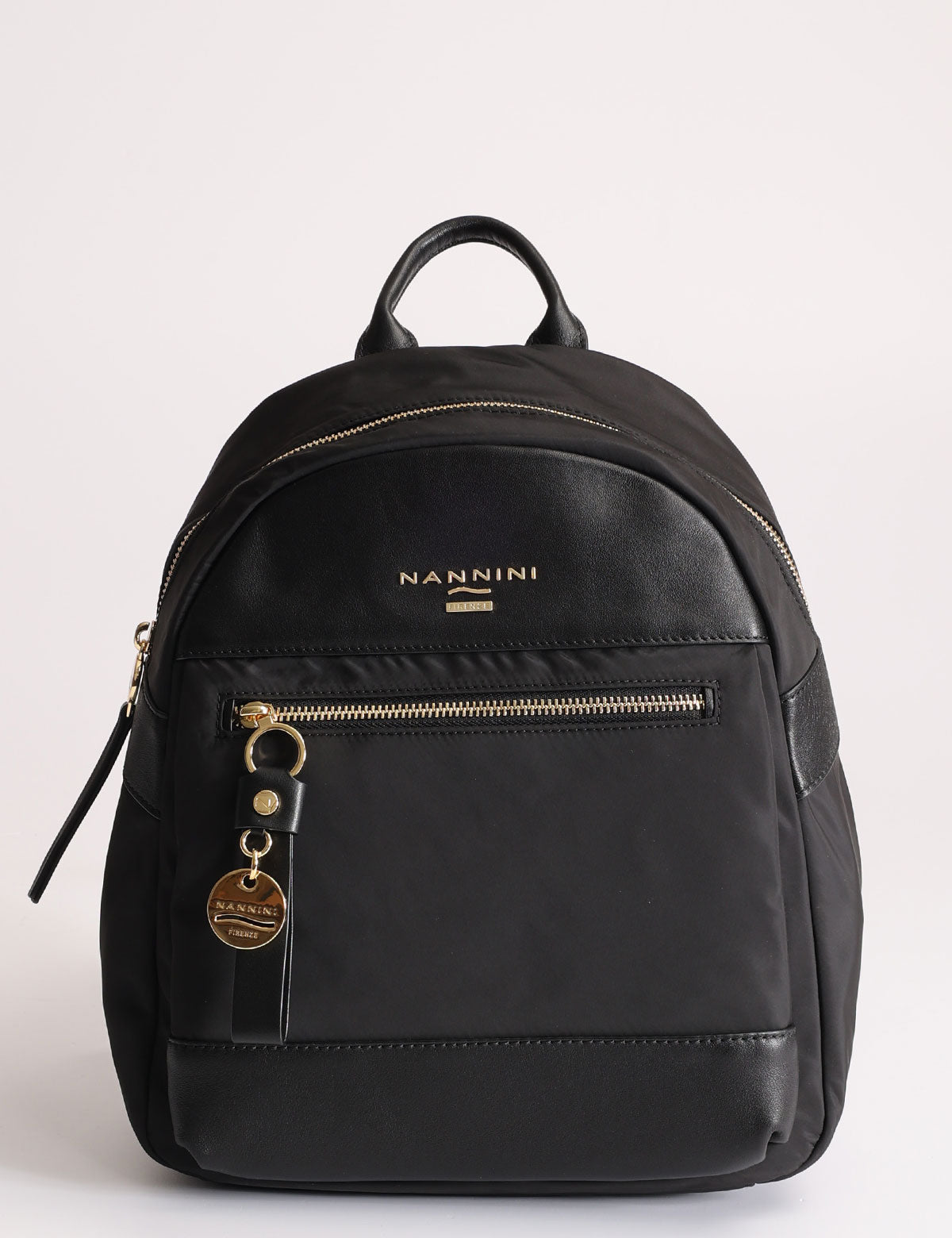 Nannini Liberty backpack fabric and leather