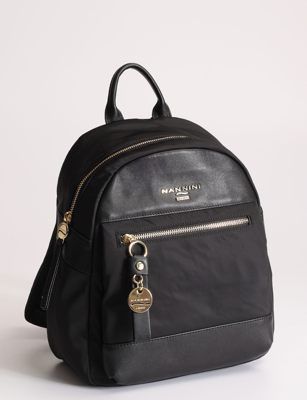 Nannini Liberty backpack fabric and leather