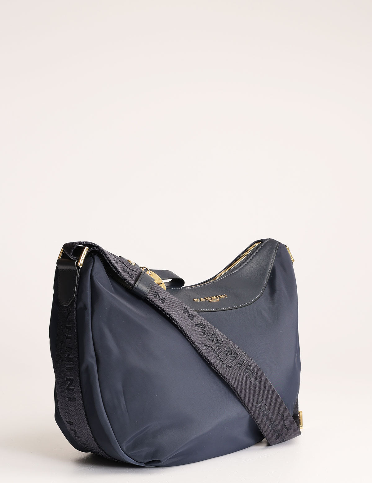 Nannini Liberty nylon and leather bag