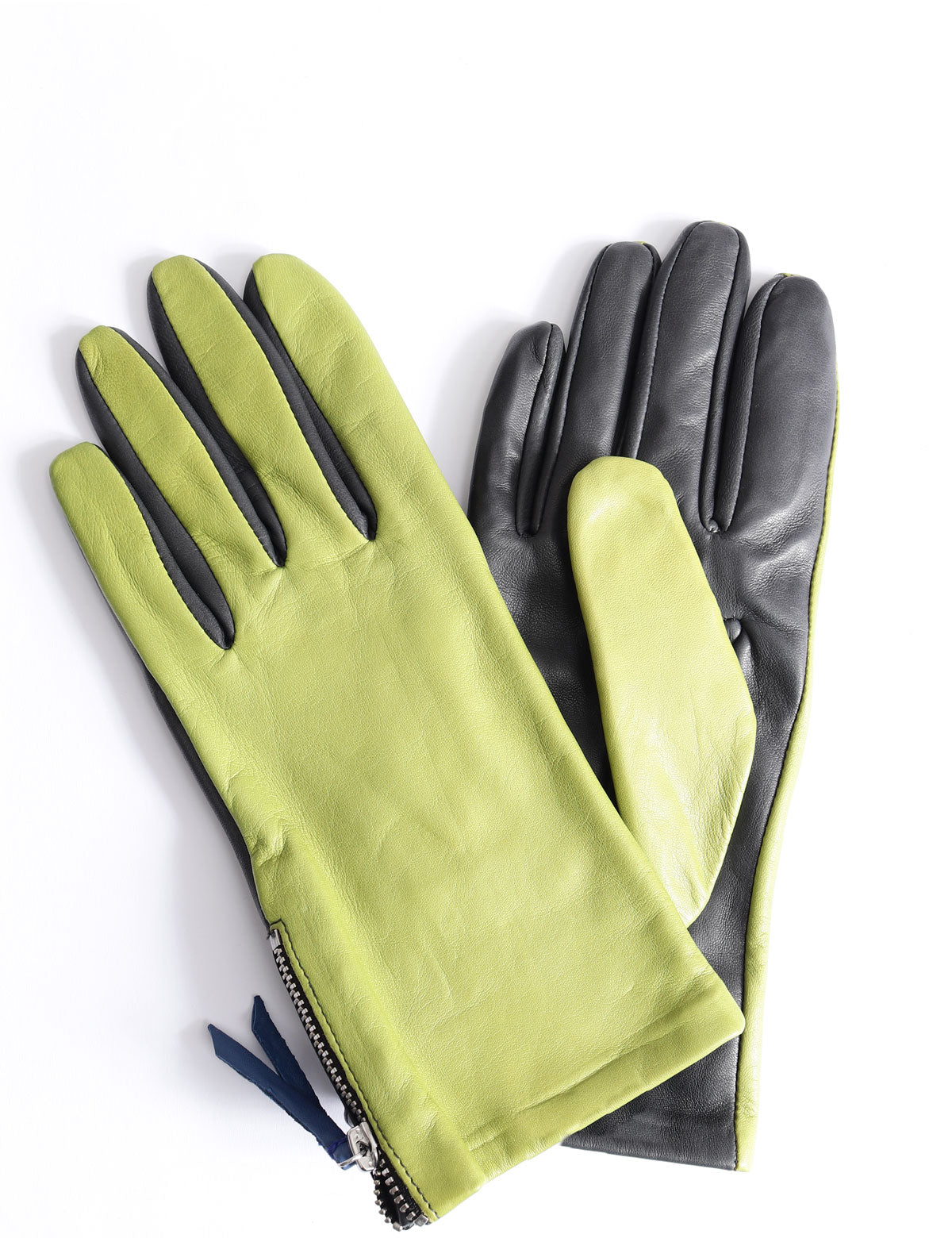 Mehrfarbige Kessler Demi-Handschuhe