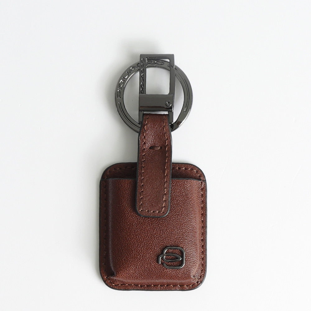 Piquadro Keychain with Connequ Black Square