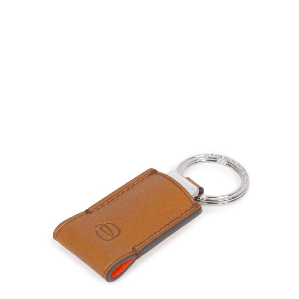 Piquadro Leather Keychain with 16GB USB Stick Bag Motic