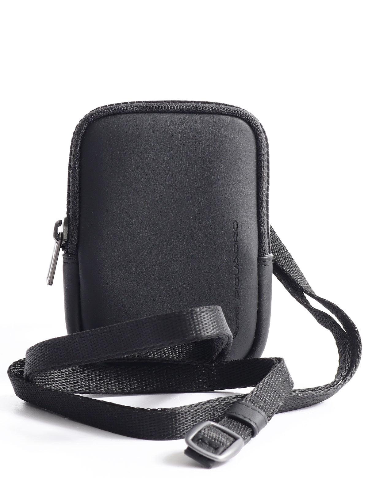 Piquadro PQJ smartphone case with shoulder strap