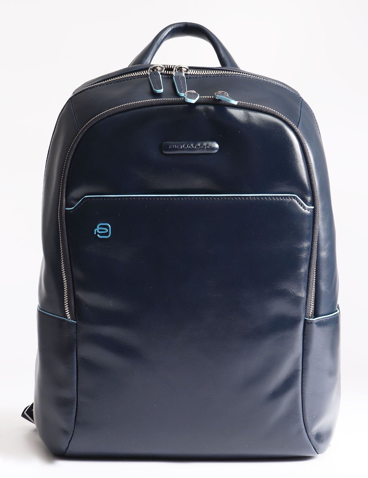 Piquadro 13'' Blue Square Laptop Backpack