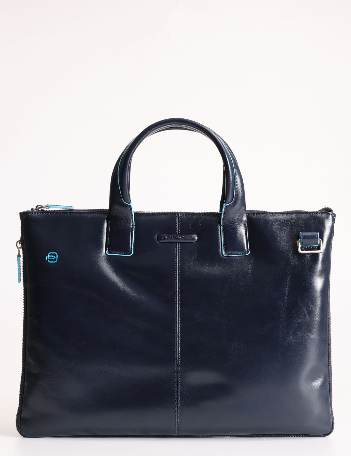 Piquadro 15.6'' Blue Square Laptop Briefcase