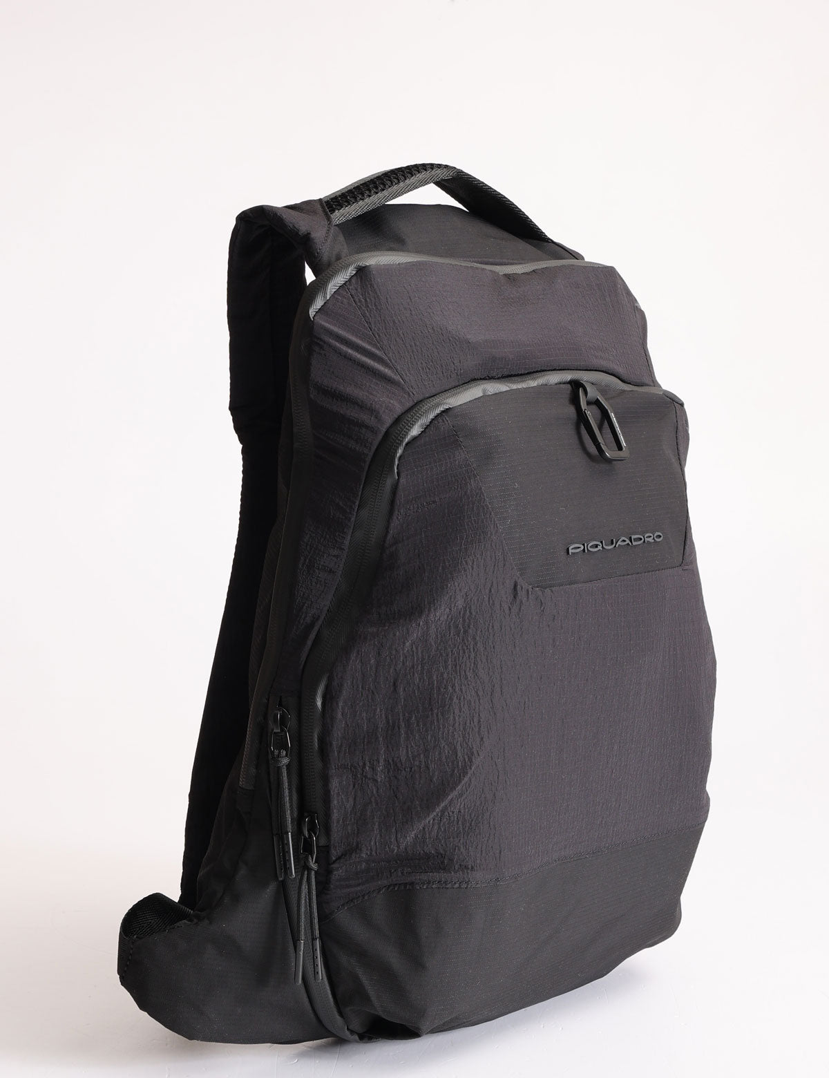 Piquadro schlanker Rucksack für 15,6-Zoll-Laptop aus Stoff