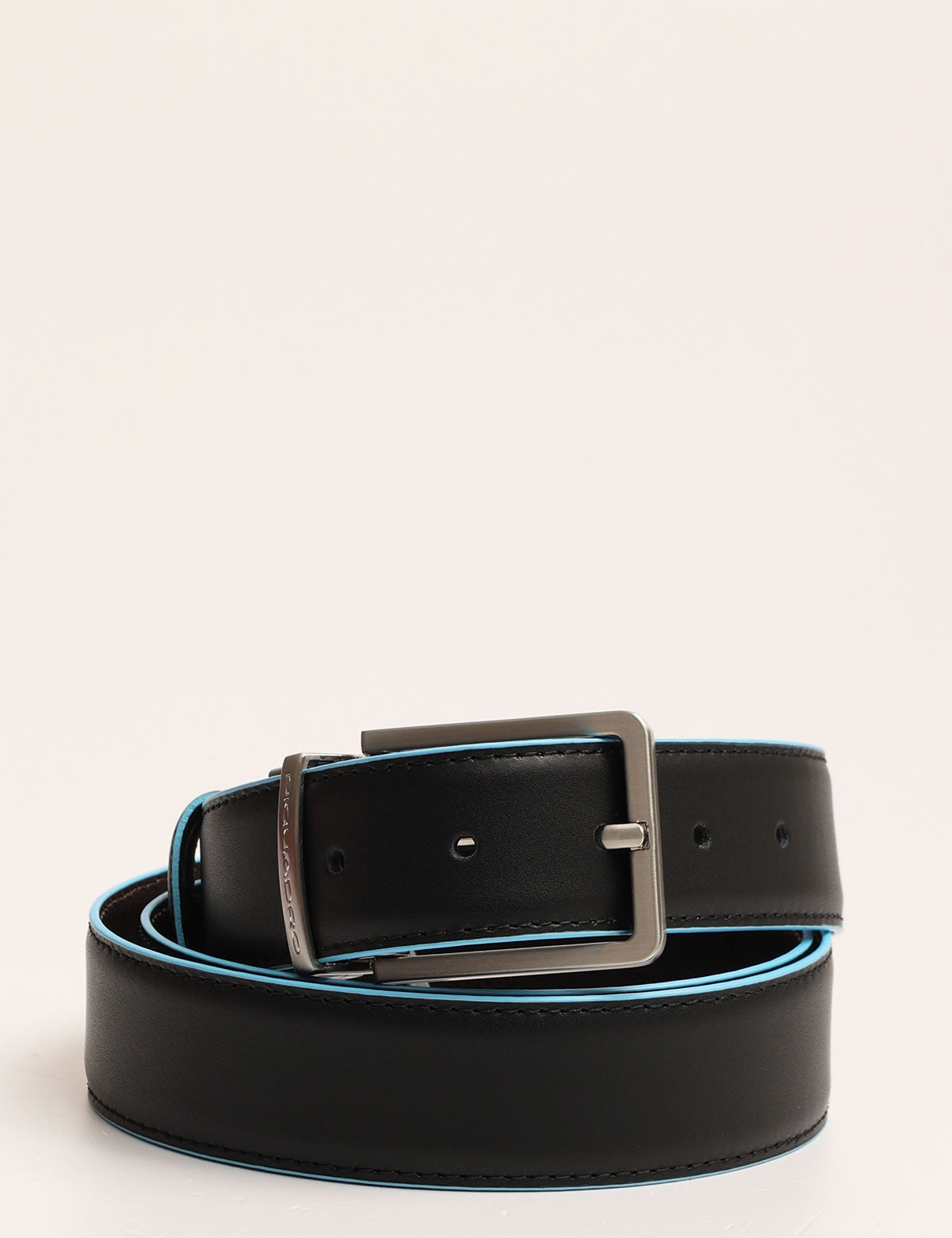 Piquadro Blue Square Double Face Belt