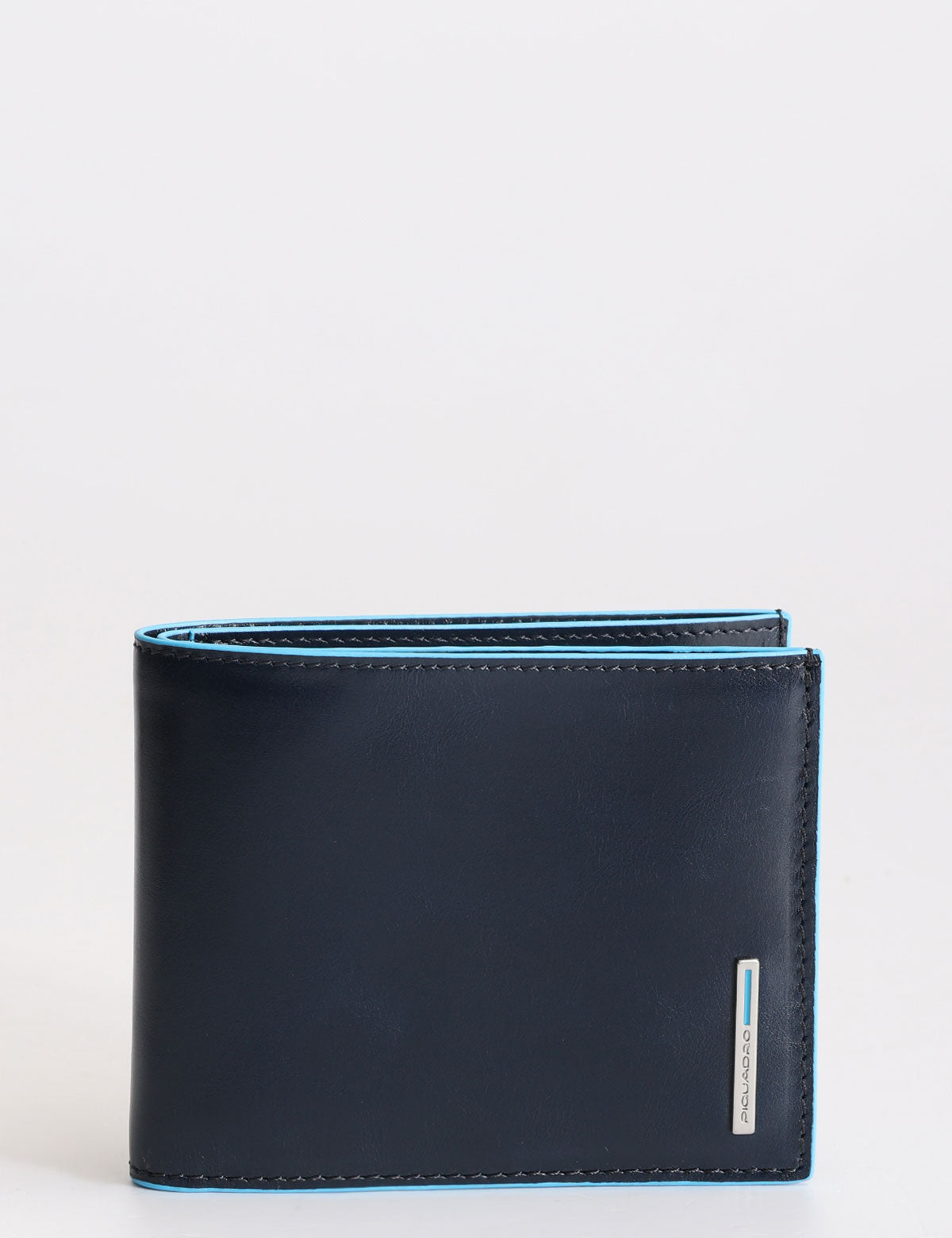 Piquadro Wallet Coin Holder Card Holder RFID Blue Square