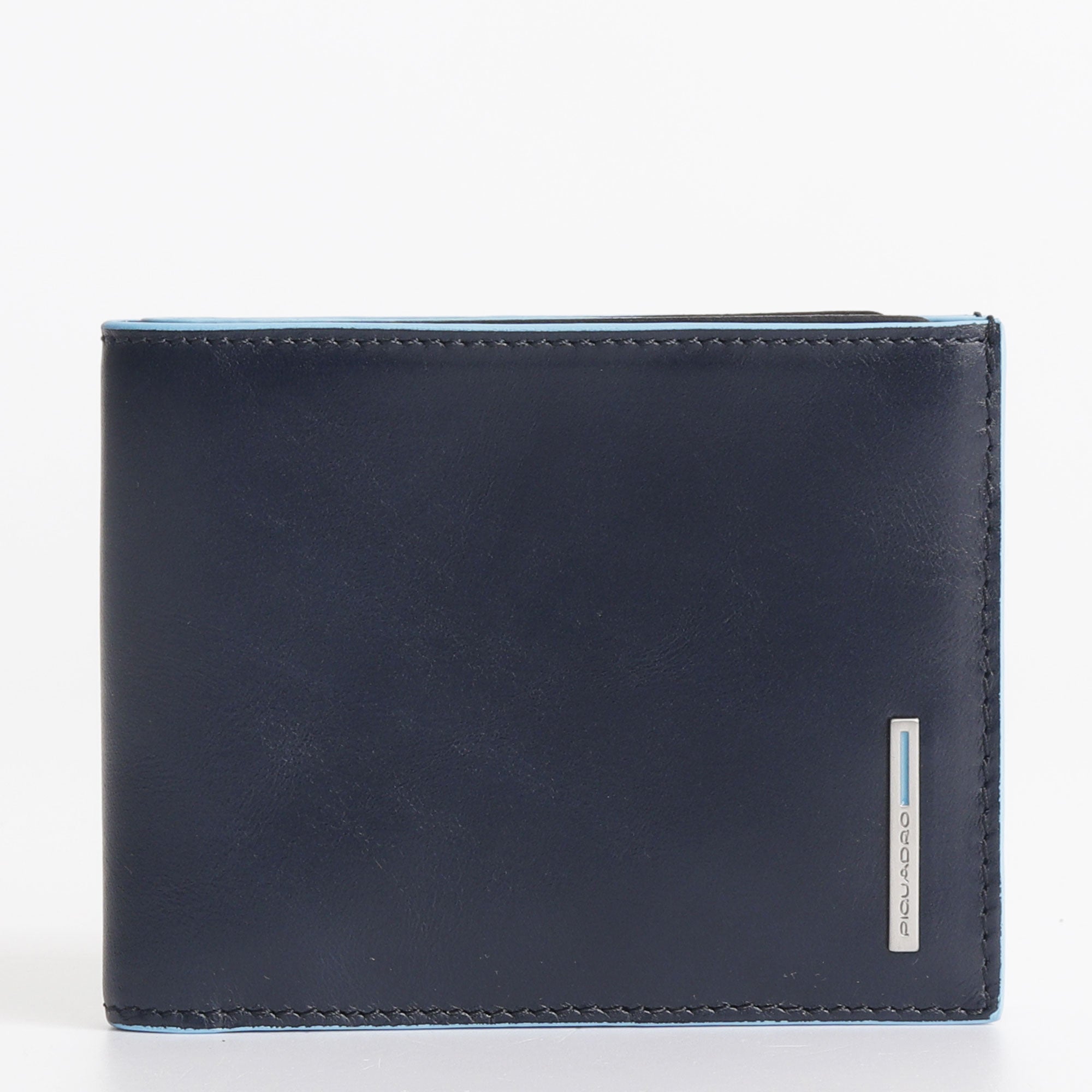 Piquadro Wallet Card Holder with RFID Blue Square