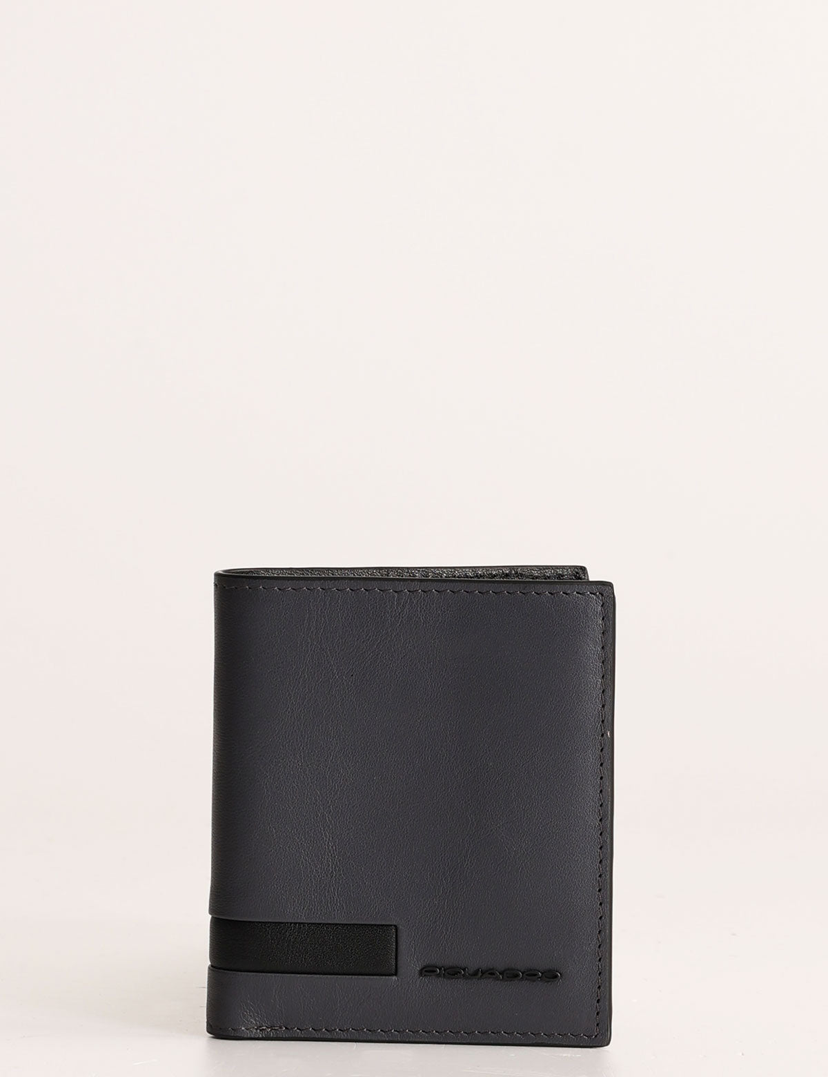 Piquadro vertical wallet with coin purse