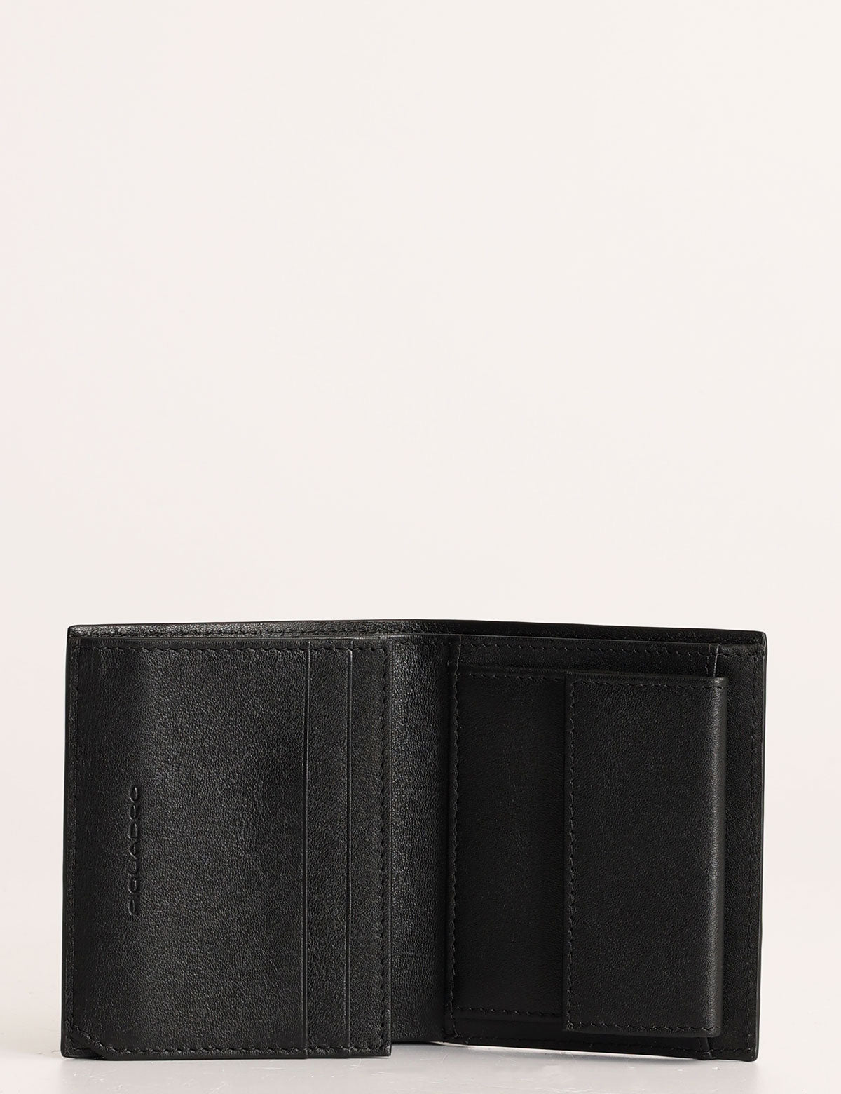 Piquadro vertical wallet with coin purse