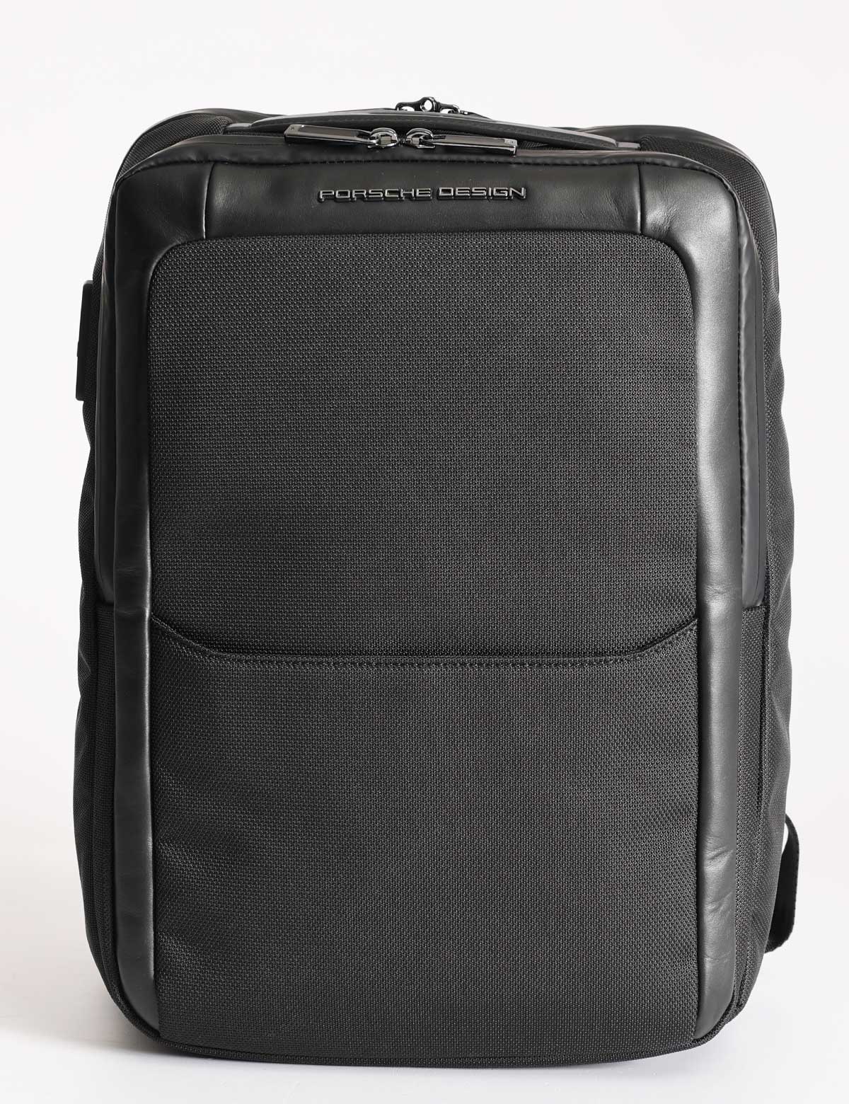 Porsche Design Roadster Rucksack Quadratischer 14-Zoll-Laptophalter aus Nylon