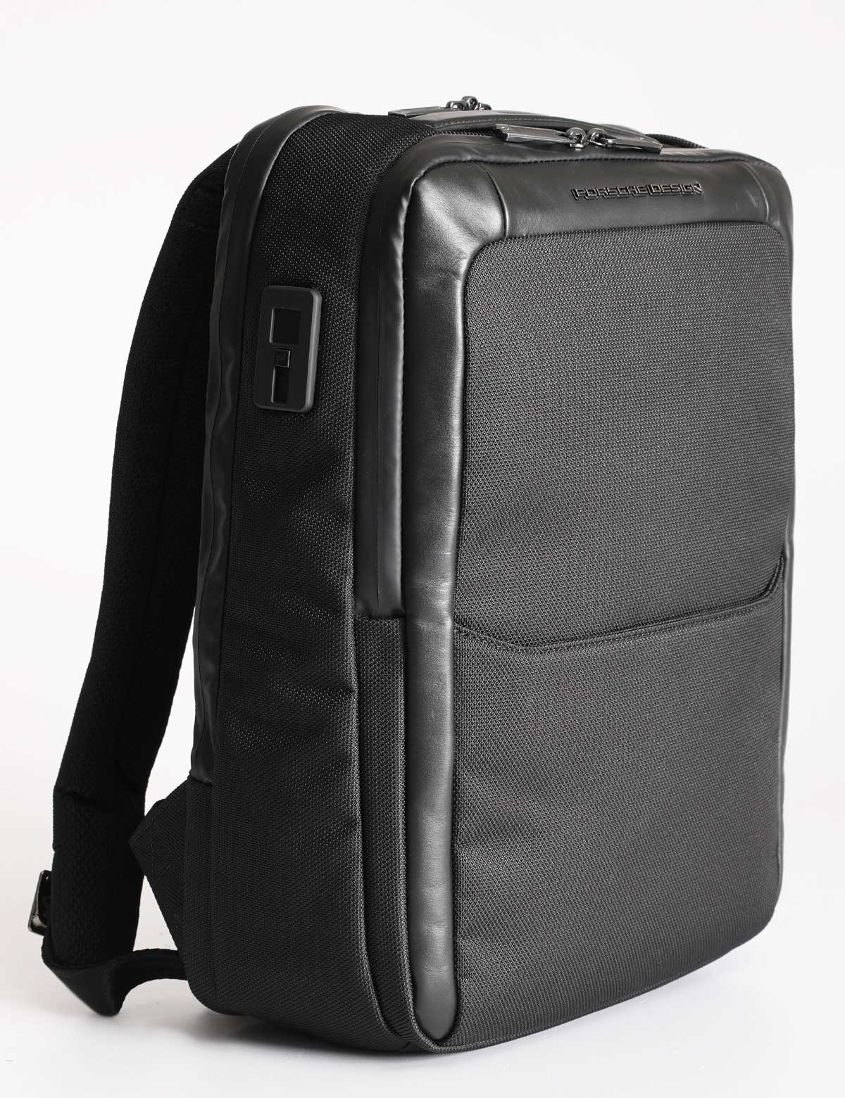 Porsche Design Roadster Rucksack Quadratischer 14-Zoll-Laptophalter aus Nylon