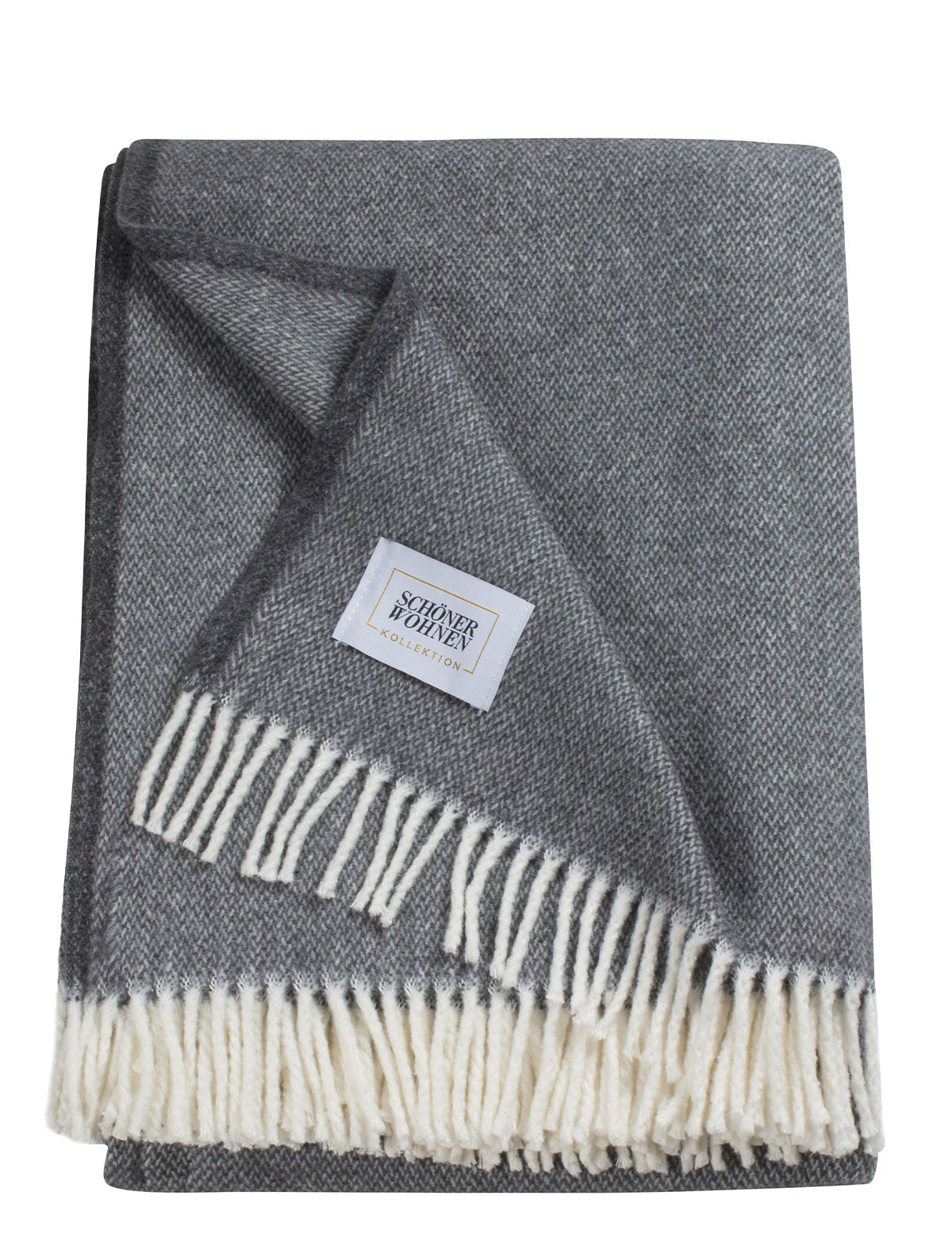 Plaid Schöner Wohnen Relax Dark grey