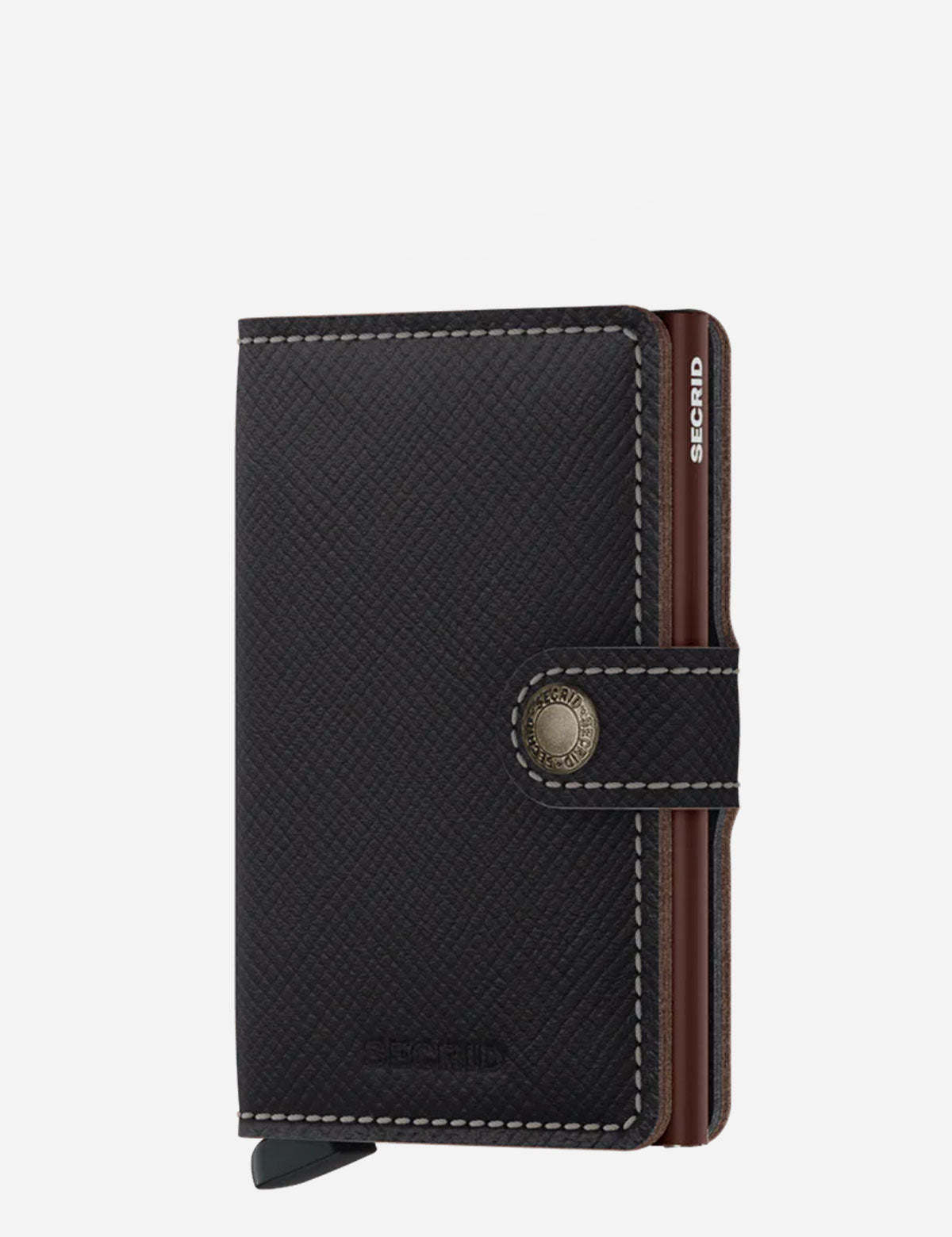 Miniwallet Secrid linea Saffiano