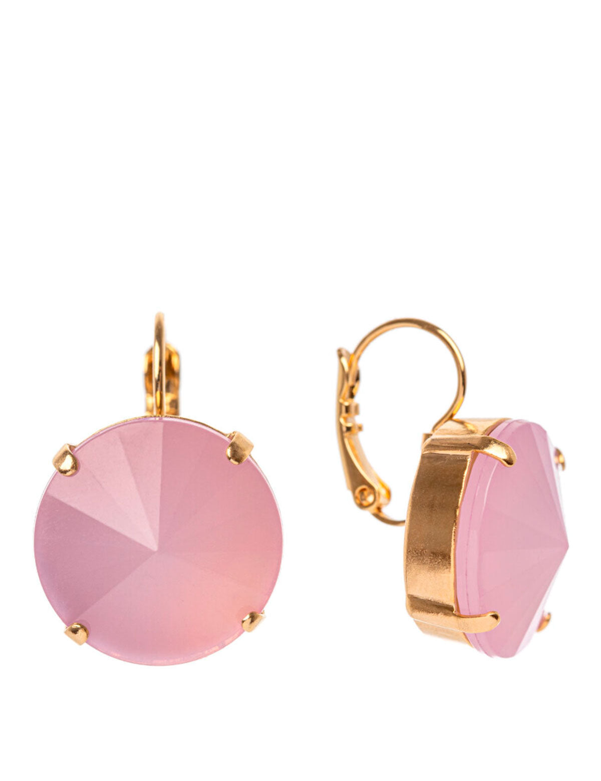 Sodini Reverse Faceted Wedge Earrings