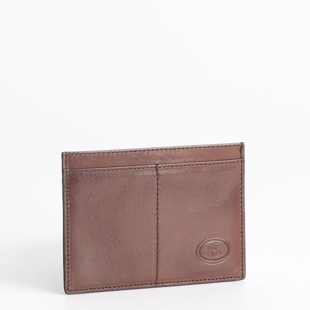 The Bridge Story Uomo Flat Card Holder with Slots