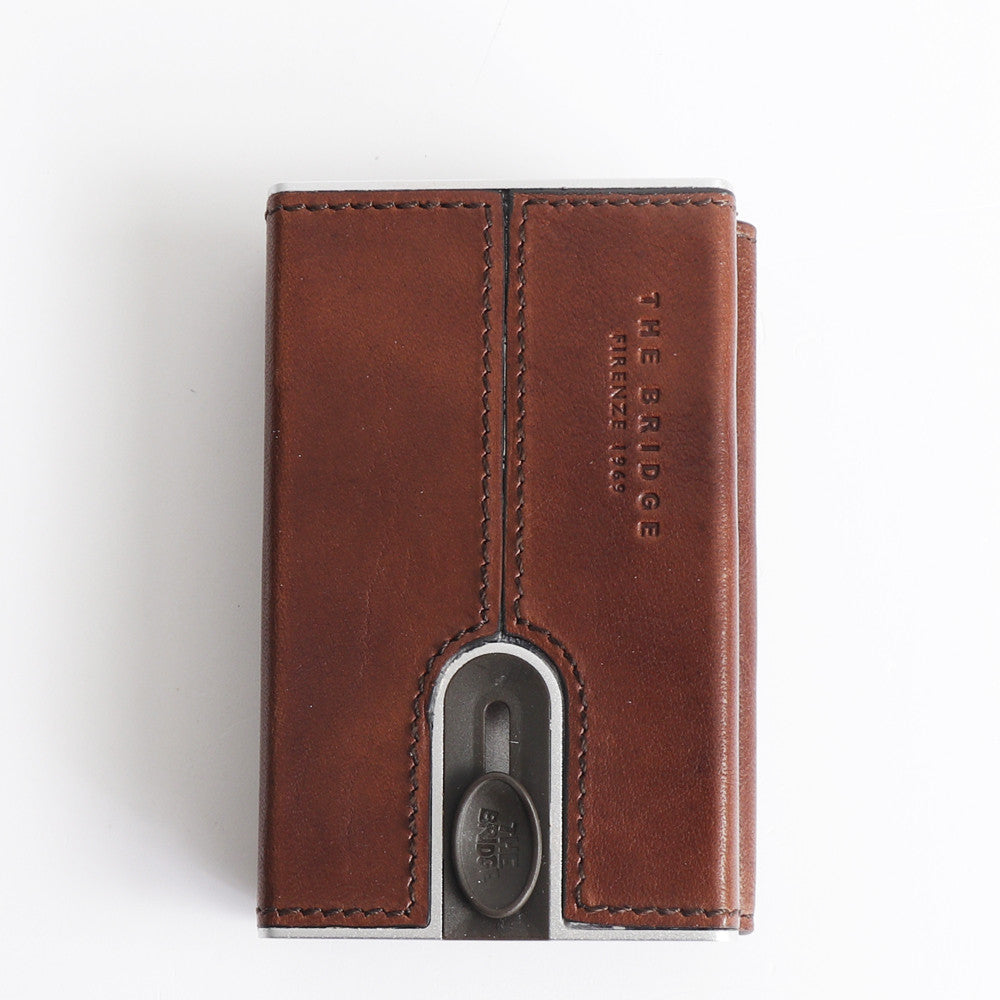 The Bridge Story Uomo Card Holder with Sliding System