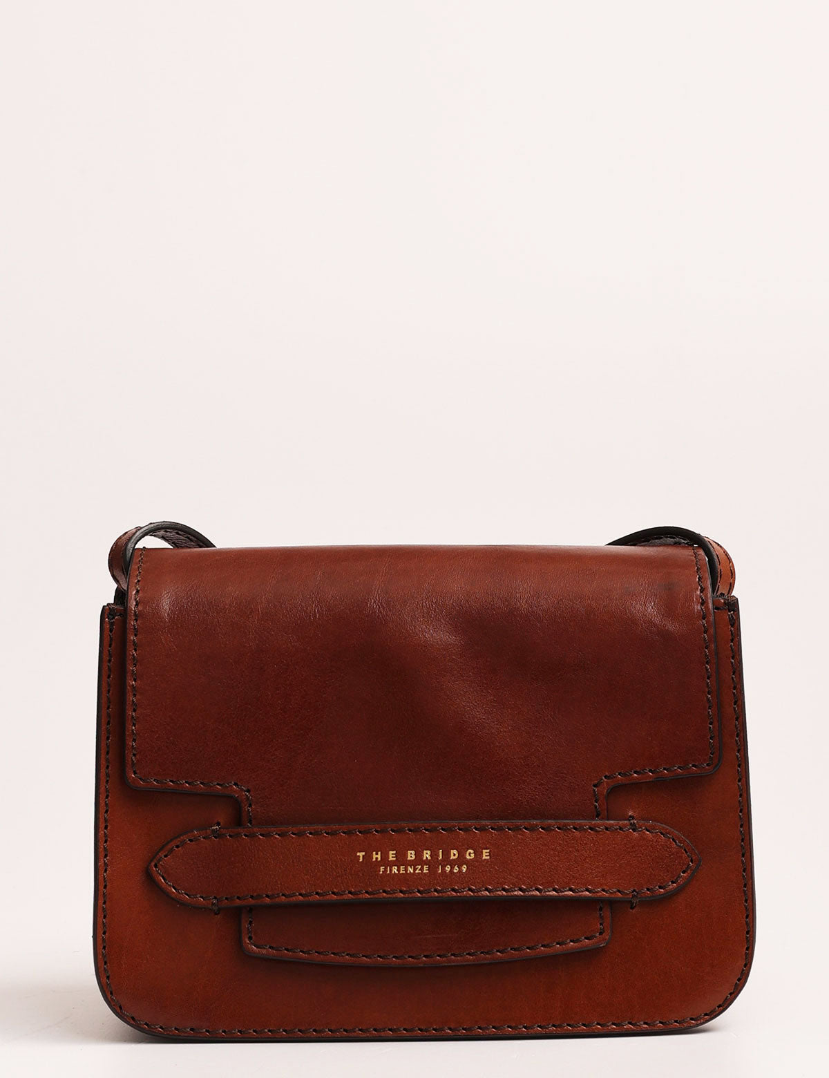 The Bridge Lucrezia three gusset shoulder bag