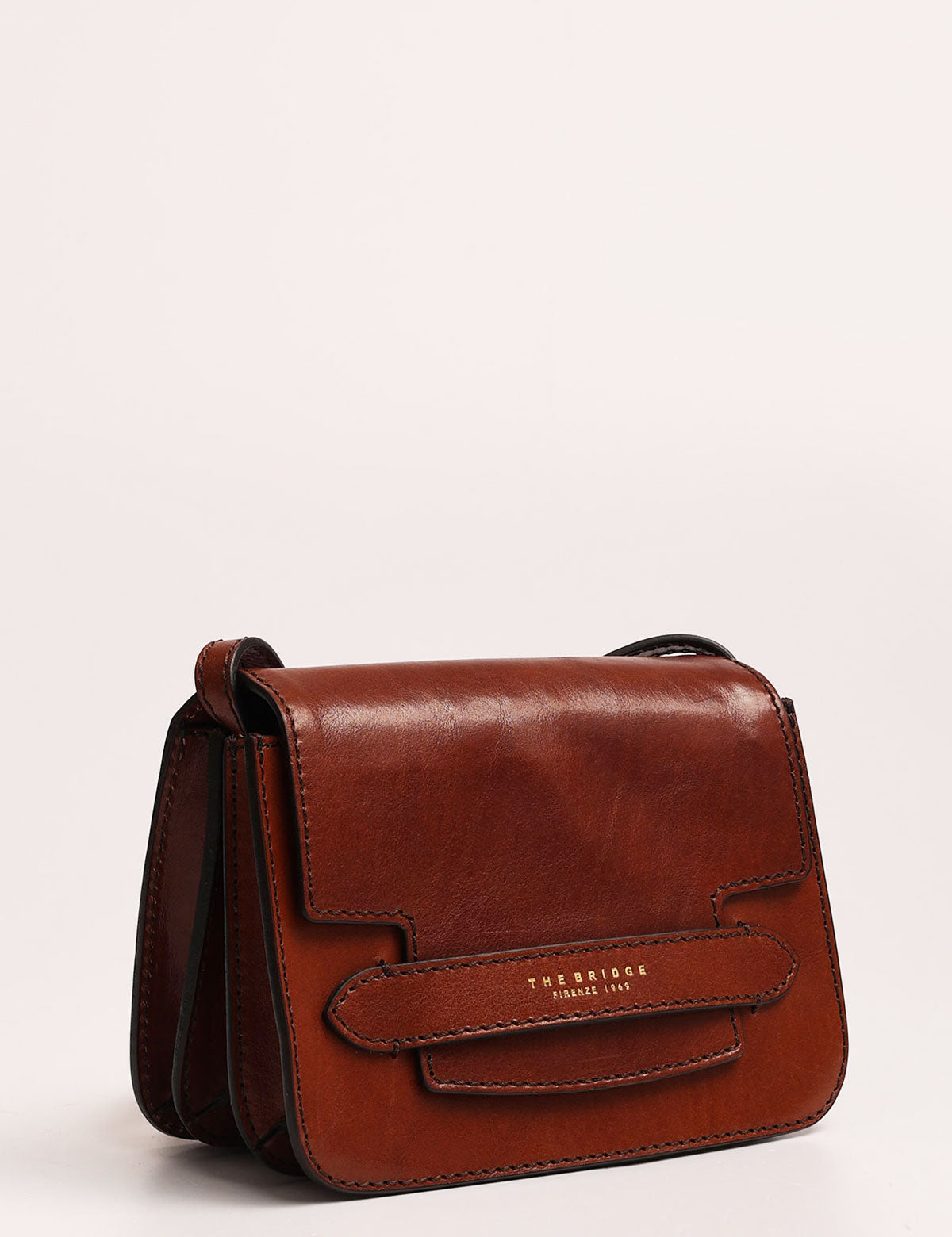 The Bridge Lucrezia three gusset shoulder bag