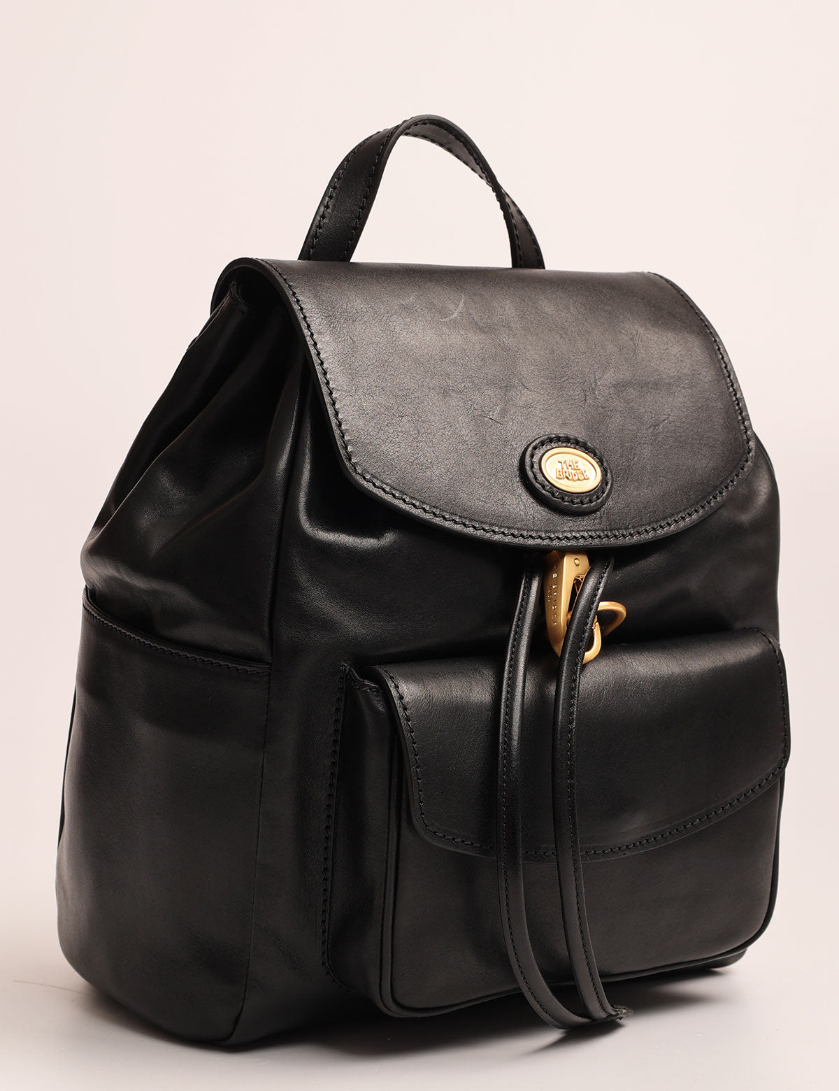 The Bridge Story Donna Backpack with Flap and Drawstring