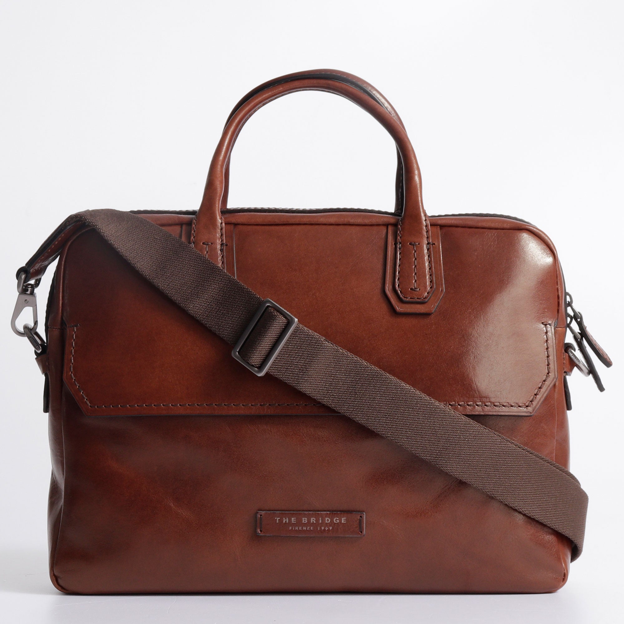 The Bridge Two Handles Williamsburg Briefcase