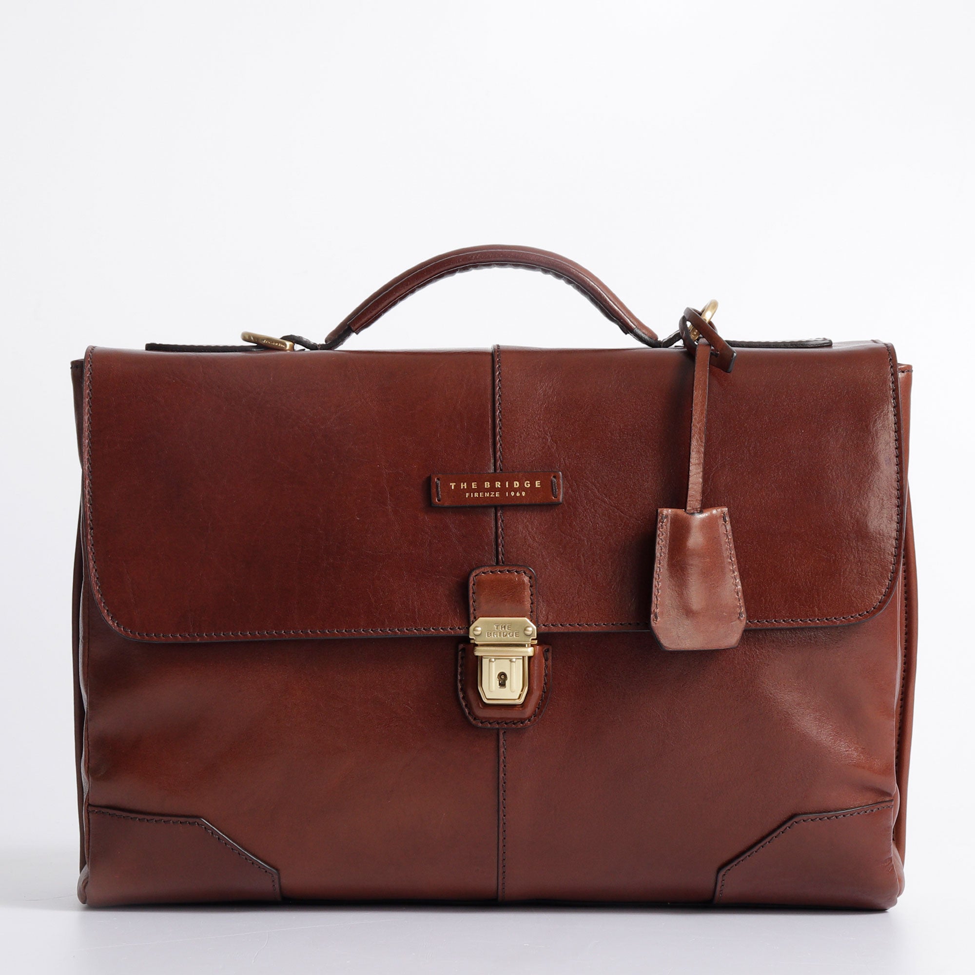 The Bridge Vespucci Flap Briefcase