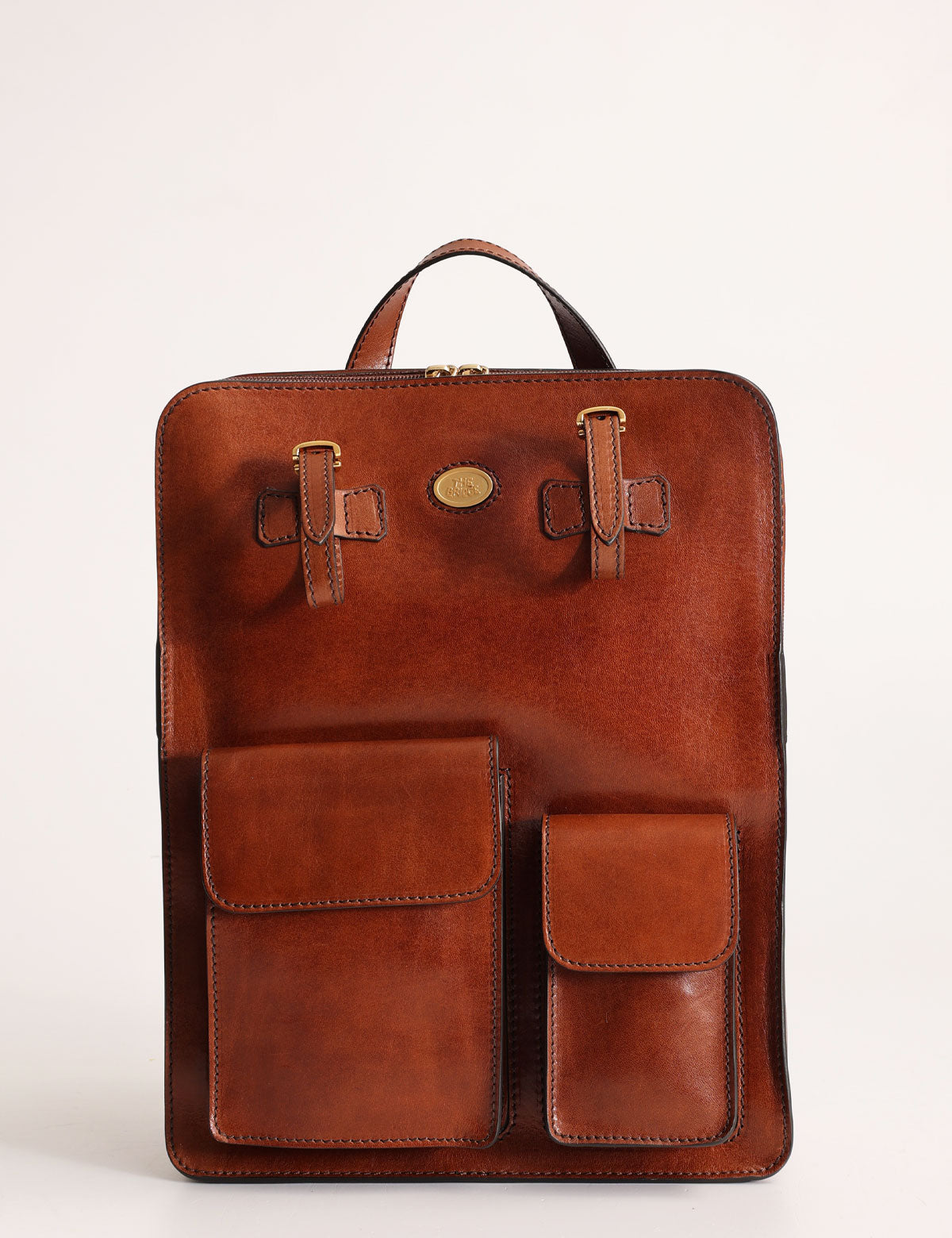 The Bridge Story Uomo Backpack with Buckles