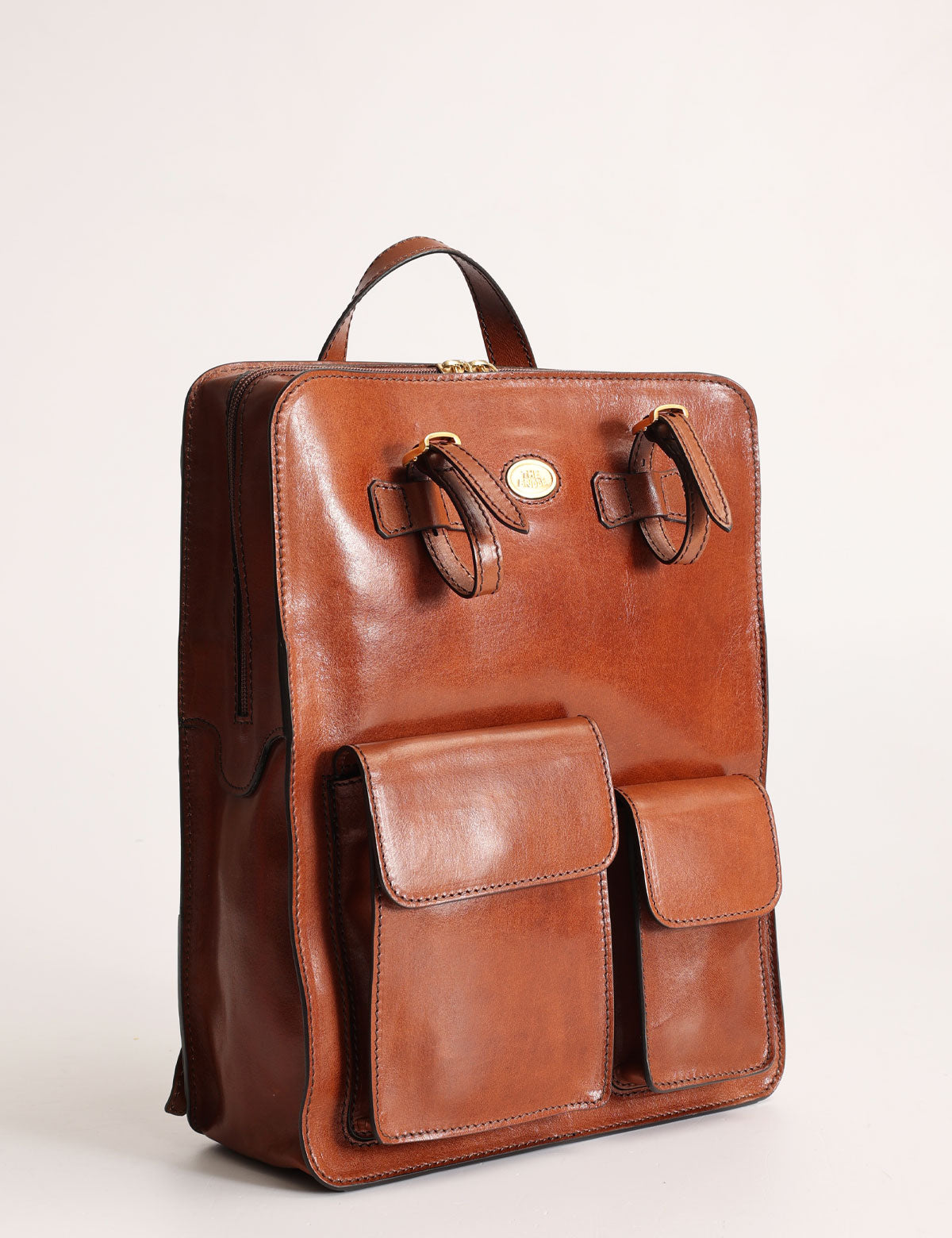 The Bridge Story Uomo Backpack with Buckles