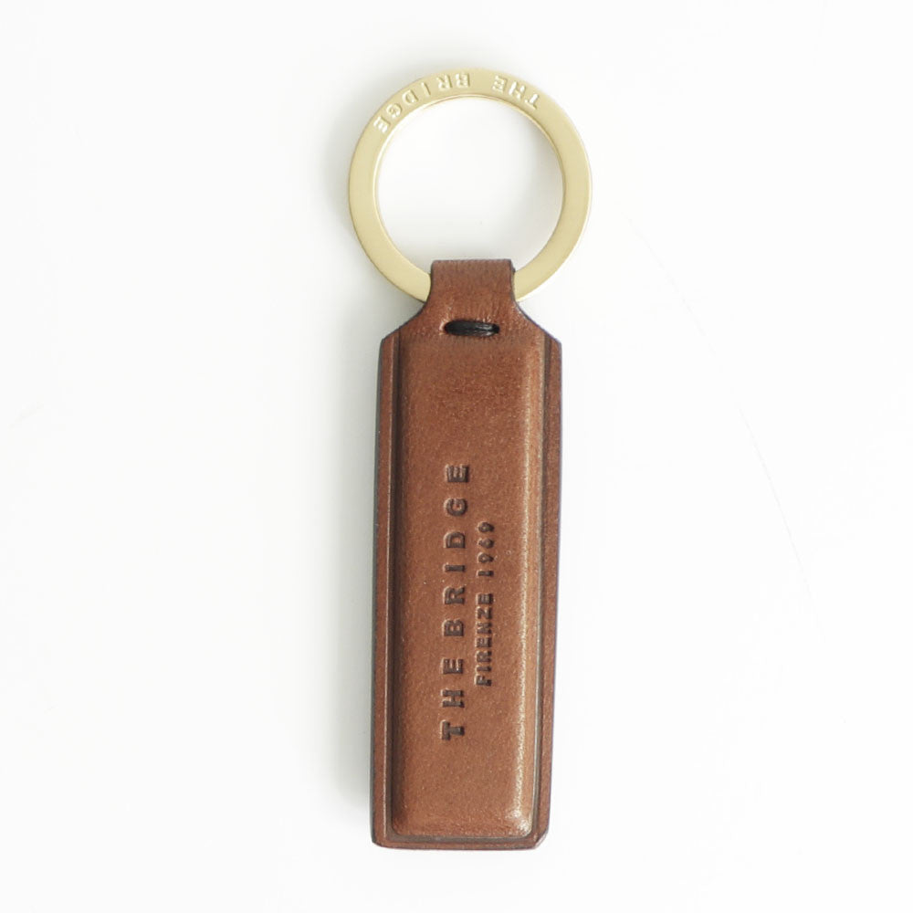 The Bridge Duccio Keychain with Leather Pendant