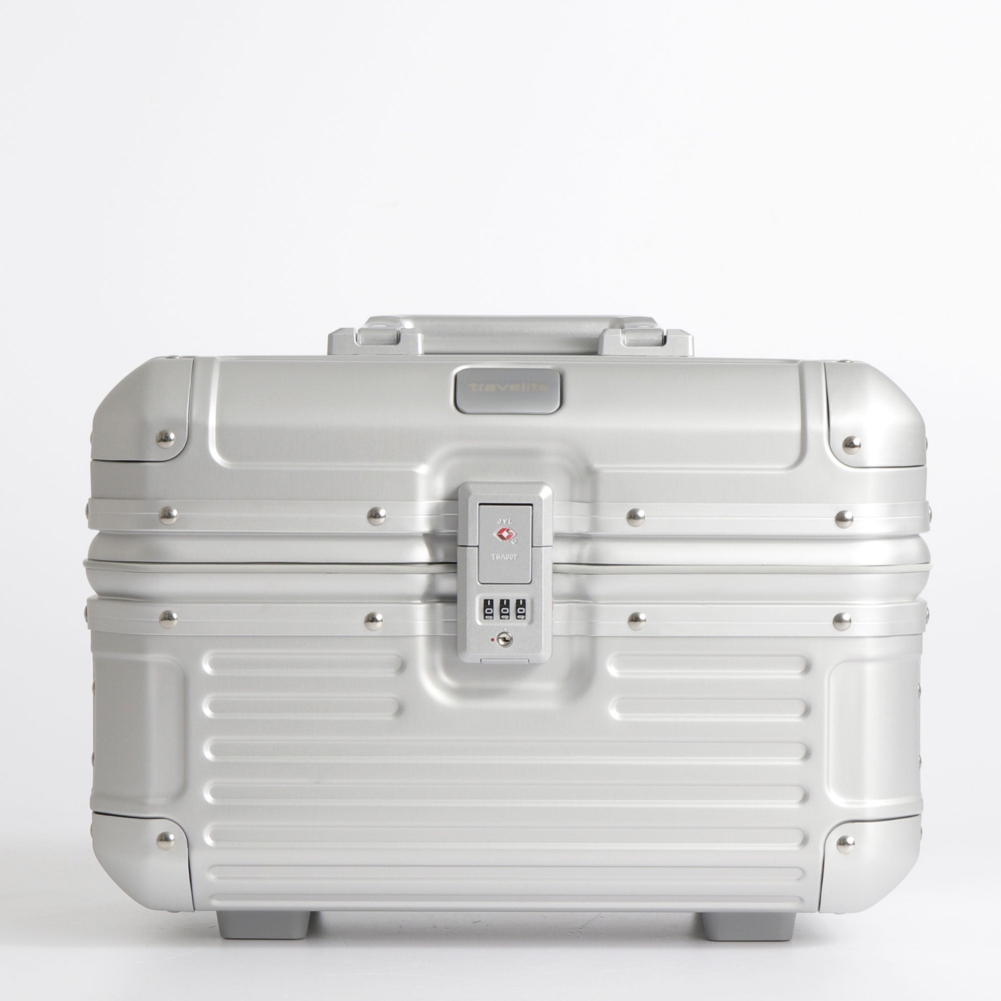 Travelite Next beauty case in aluminium